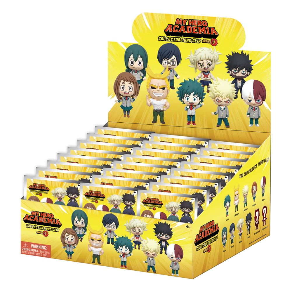 My Hero Academia - 1 Blind Bag, 3D PVC Clips Series 3