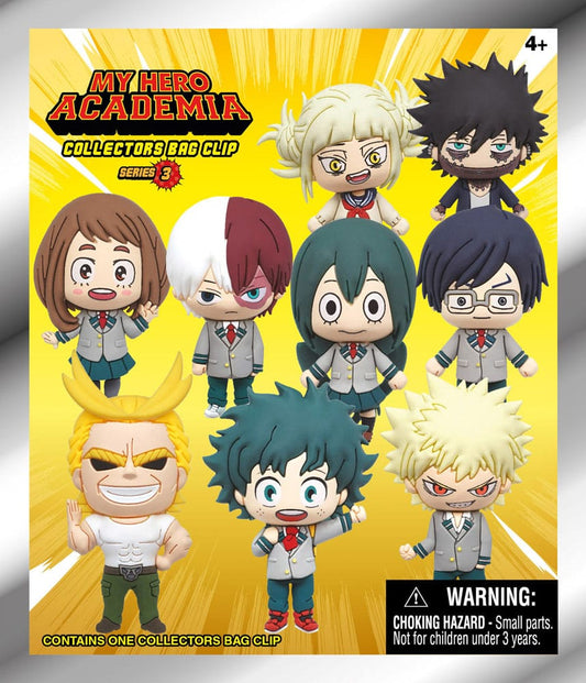 My Hero Academia - 1 Blind Bag, 3D PVC Clips Series 3