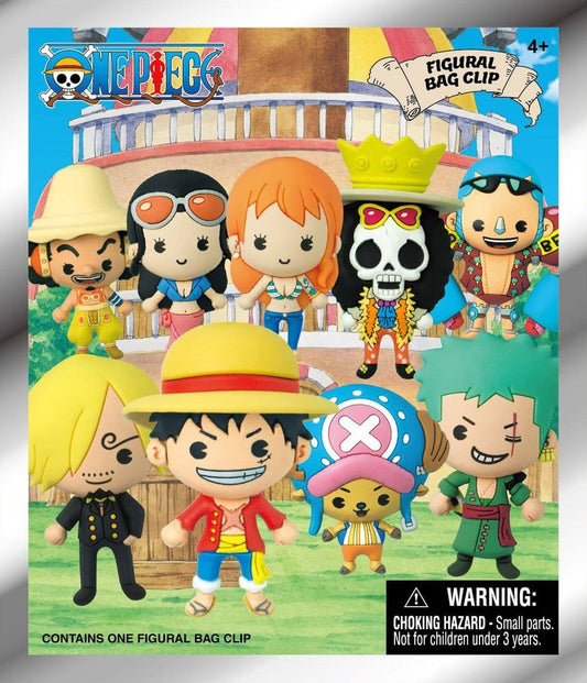 One Piece - 1 Blind Bag, 3D PVC Clips Series 1