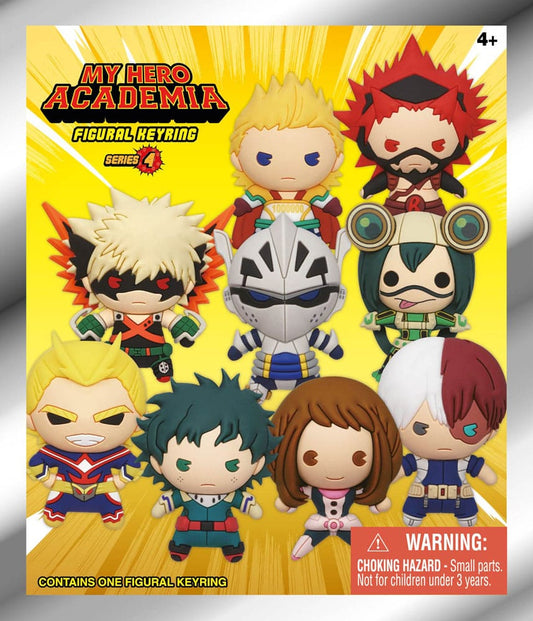 My Hero Academia - 1 Blind Box, 3D PVC Bag Clips Series 4