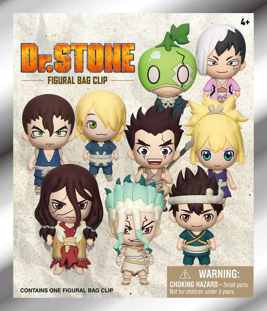 Dr. Stone - 1 Blind Bag, 3D PVC Bag Clip Series 1