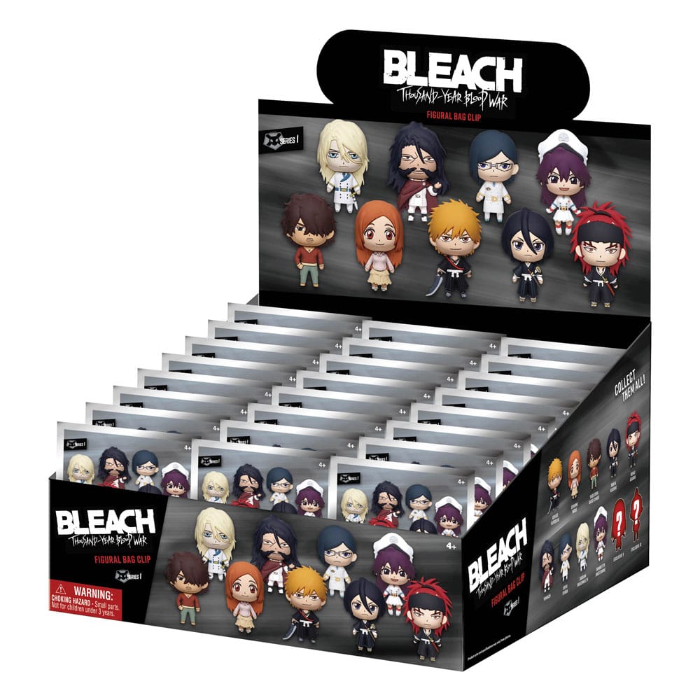 Bleach - 1 Blind Box, Thousand Year Blood War 3D PVC Bag Clip Series 1