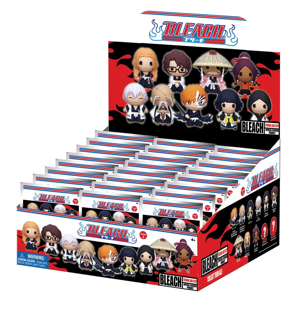 Bleach - 1 Blind Bag, 3D PVC Keychain Series 2