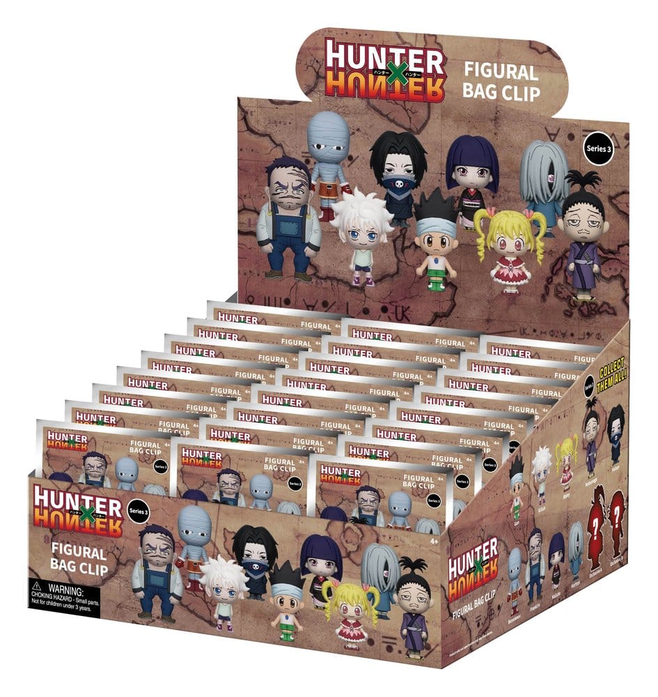 Hunter x Hunter - 1 Blind Bag, 3D PVC Clips Series 3