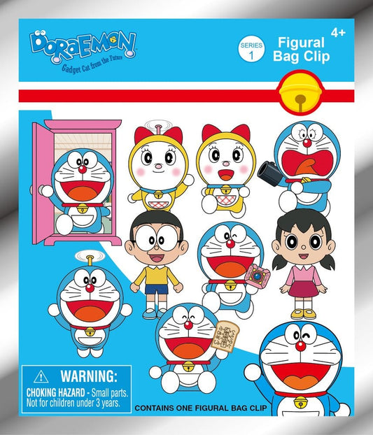 Doraemon - 1 Blind Bag, 3D PVC Keychain Series 1