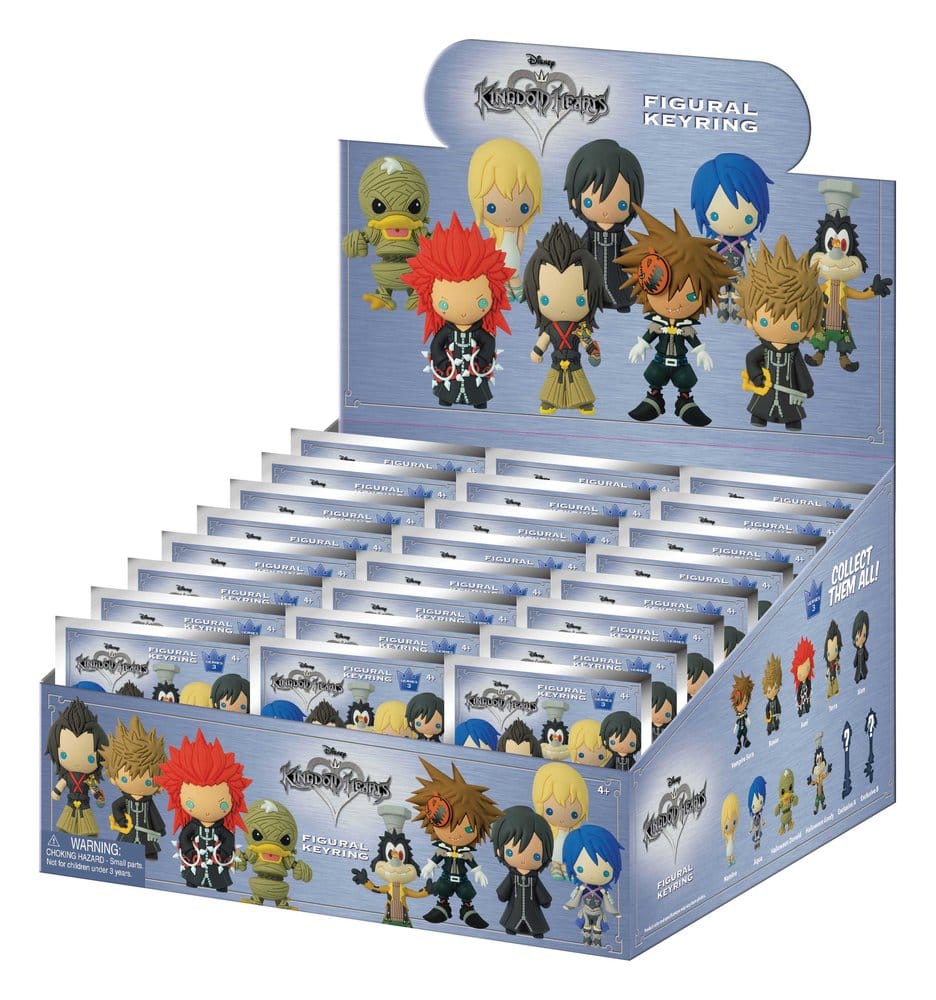 Kingdom Hearts - 1 Blind Bag, 3D PVC Bag Clips Series 3