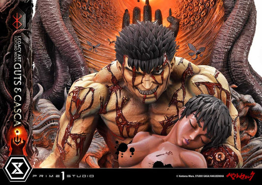Berserk - Guts & Casca, Ultimate Legacy Art Kentaro Miura Statue 1/4 72 cm