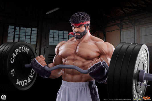 Street Fighter - Ryu, Premier Series 1/4 Scale Battle Edition Statue: Powerlifting 53 cm