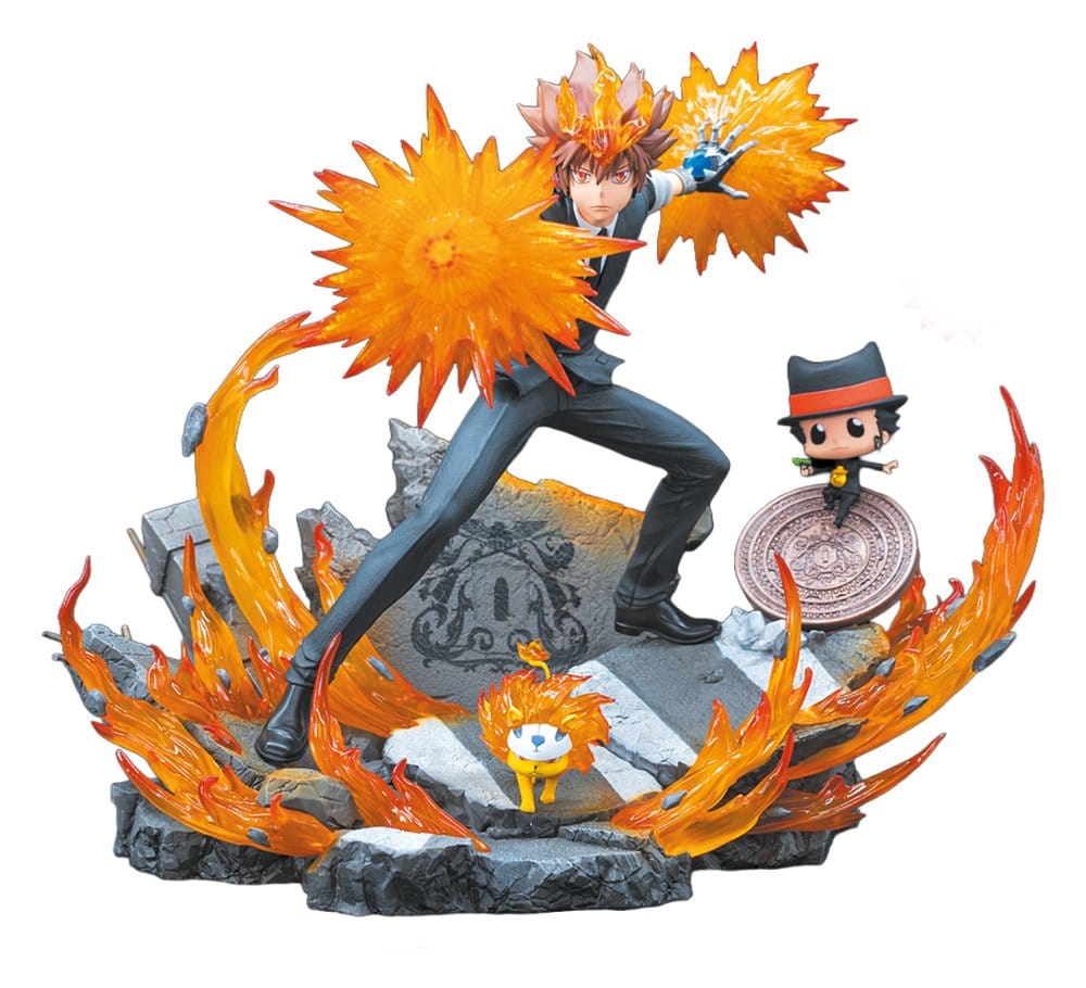 Reborn! - Tsunayoshi Sawada & Reborn, Katekyo Hitman Reborn Pop Up Parade SP PVC Figures 2-Pack 24 cm