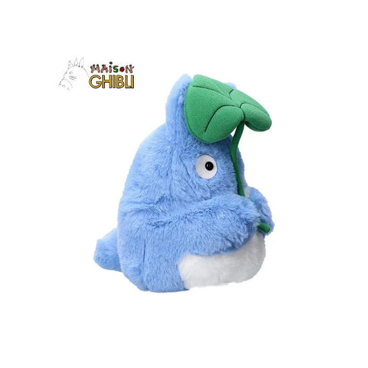 My Neighbor Totoro - Totoro with leaf, Nakayoshi Plush Figure Medium 20 cm