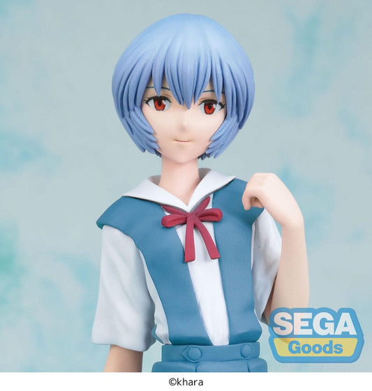 Rebuild of Evangelion - Rei Ayanami, High Premium PVC Statue Uniform Ver. Evangelion: New Theatrical Edition 20 cm