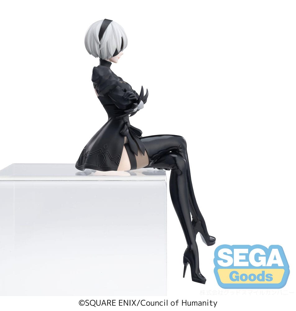 NieR:Automata - 2B, Ver1.1a PM Perching PVC Statue 13 cm