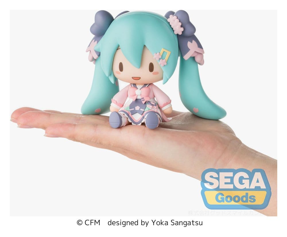 Hatsune Miku - Miku, Fluffy Petit Chibi Figure "New Semester" 8 cm