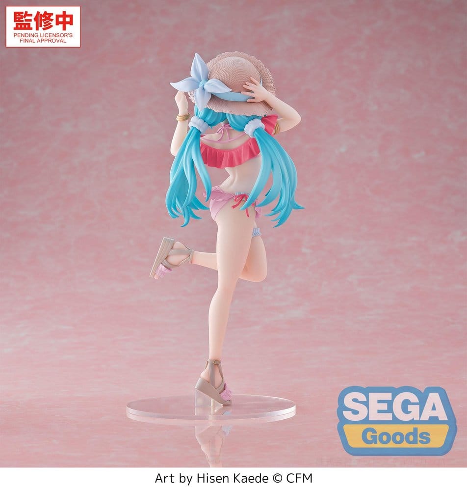 Character Vocal Series 01 - Hatsune Miku, Luminasta PVC Figur Conceptual Series Vol.1 Tropical Ver. 21 cm