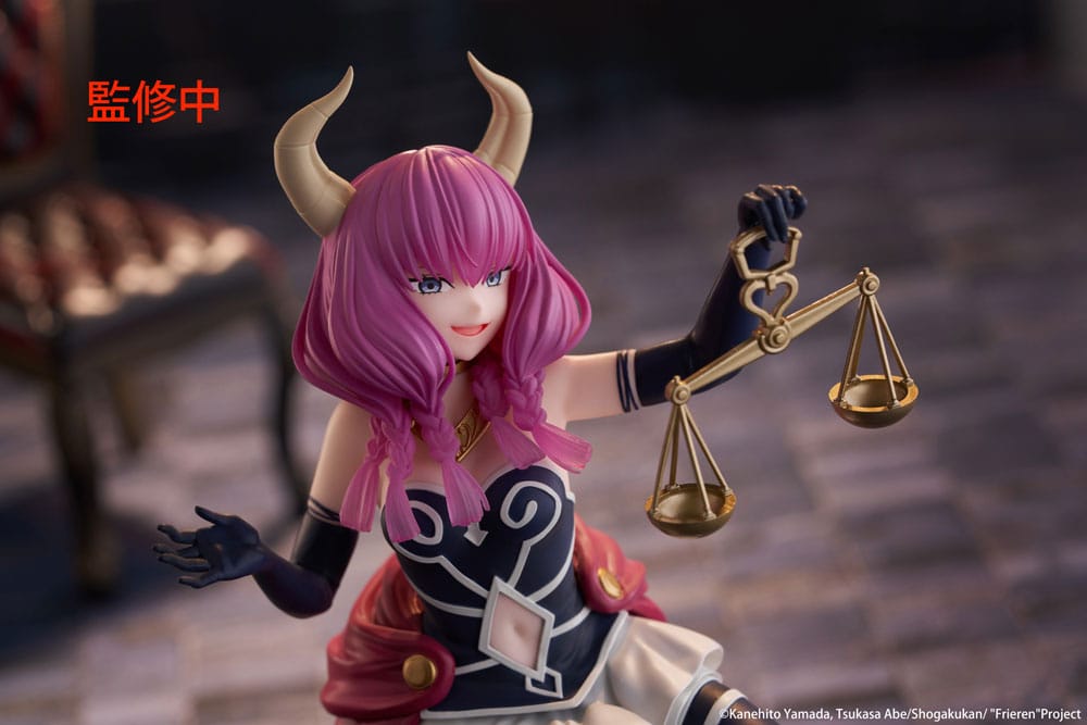 Frieren: Beyond Journey's End - Aura the Guillotine, PVC Statue Desktop Cute Figure 13 cm
