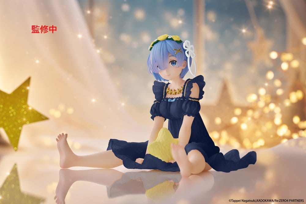 Re:Zero(Starting Life in Another World) - Rem, PVC Figure Desktop Cute (Star Dreamy Ver.) Renewal 13 cm