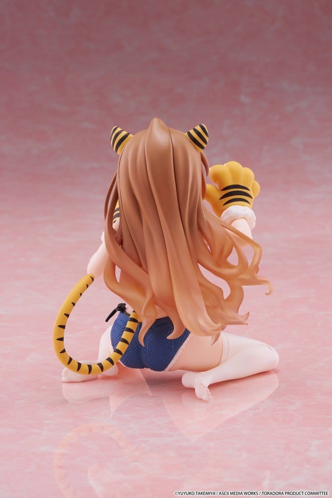 Toradora! - Taiga Aisaka, (Tiger Costume Swimwear Ver.) Desktop Cute PVC Figure 13 cm