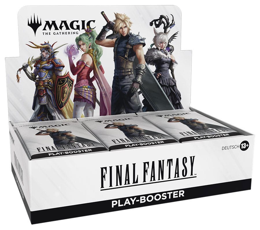 Final Fantasy - 5 Booster Packs, German Magic the Gathering Play Booster Deutsch