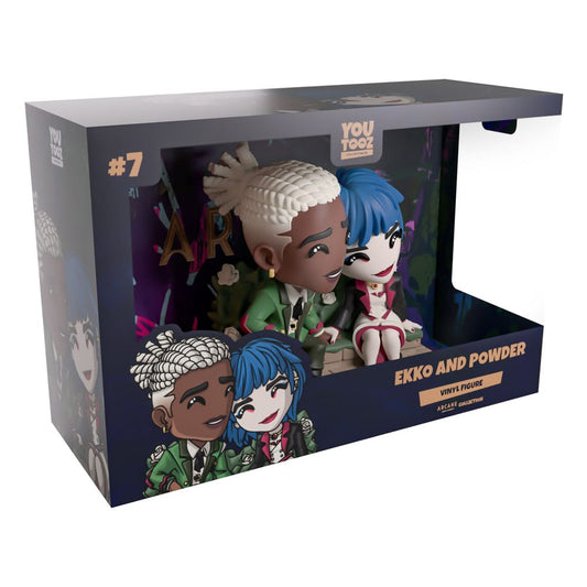 League of Legends - Ekko & Powder, Arcane Vinyl Figures 2-Pack 11 cm