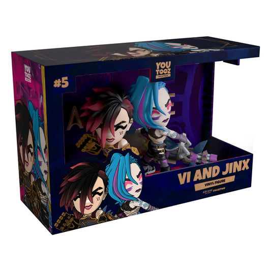 League of Legends - Vi & Jinx, Arcane Vinyl Figures 2-Pack 11 cm