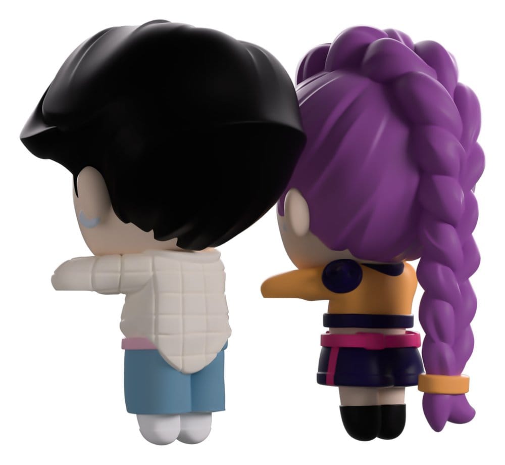 KPop Demon Hunters - Jinu & Rumi, Vinyl Figures Monitor Buddiez 6 cm