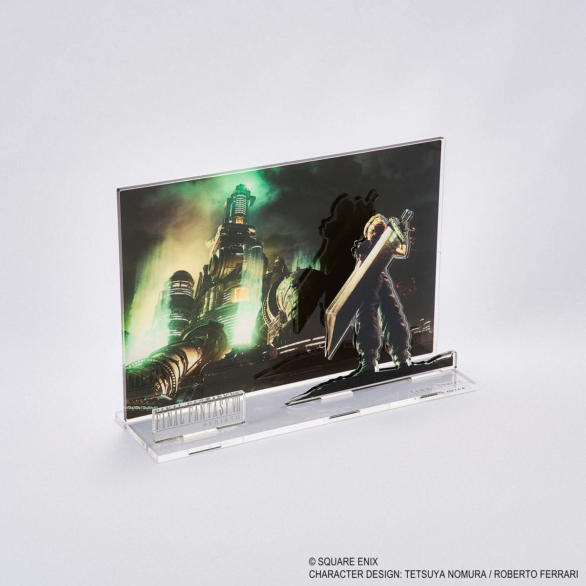 Final Fantasy VII Rebirth - Cloud, Acrylic Diorama Key Art 28 cm