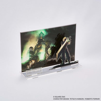 Final Fantasy VII Rebirth - Cloud, Acrylic Diorama Key Art 28 cm