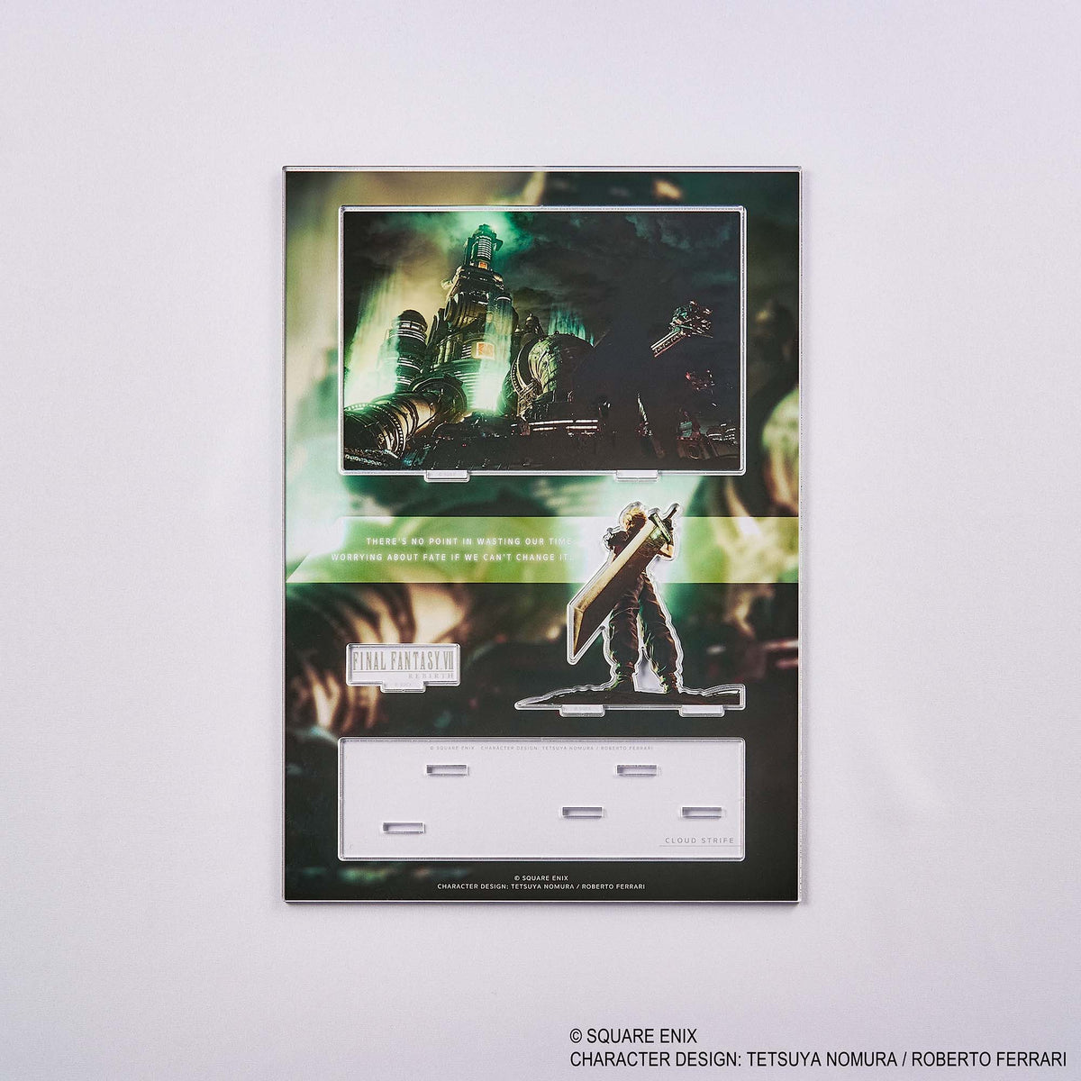 Final Fantasy VII Rebirth - Cloud, Acrylic Diorama Key Art 28 cm