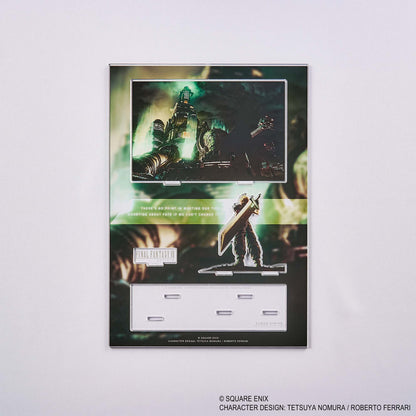 Final Fantasy VII Rebirth - Cloud, Acrylic Diorama Key Art 28 cm