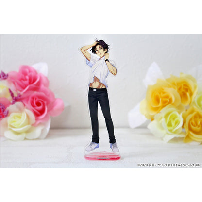 86 Eighty Six - Shin, Acrylic Stand Original Illustration Rain Shelter