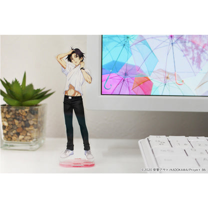 86 Eighty Six - Shin, Acrylic Stand Original Illustration Rain Shelter