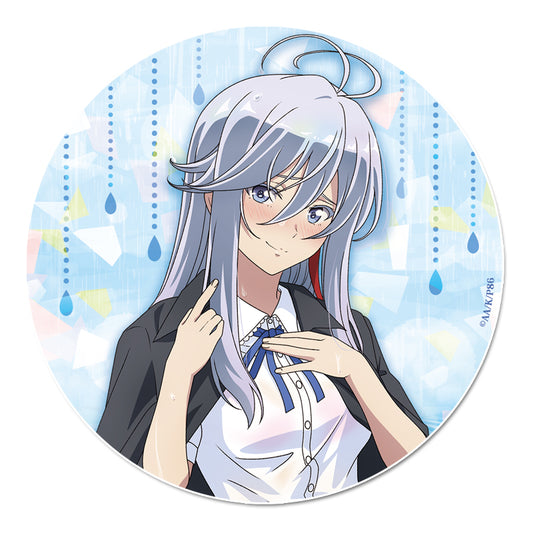 86 Eighty Six - Shin and Lena, 2 Pins Original Illustration Hologram Can Badge Rain Shelter