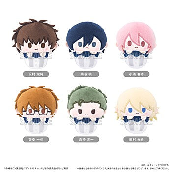Ace of Diamond act II - 6 Plushies Cupcake Tapi-nui (1 box)