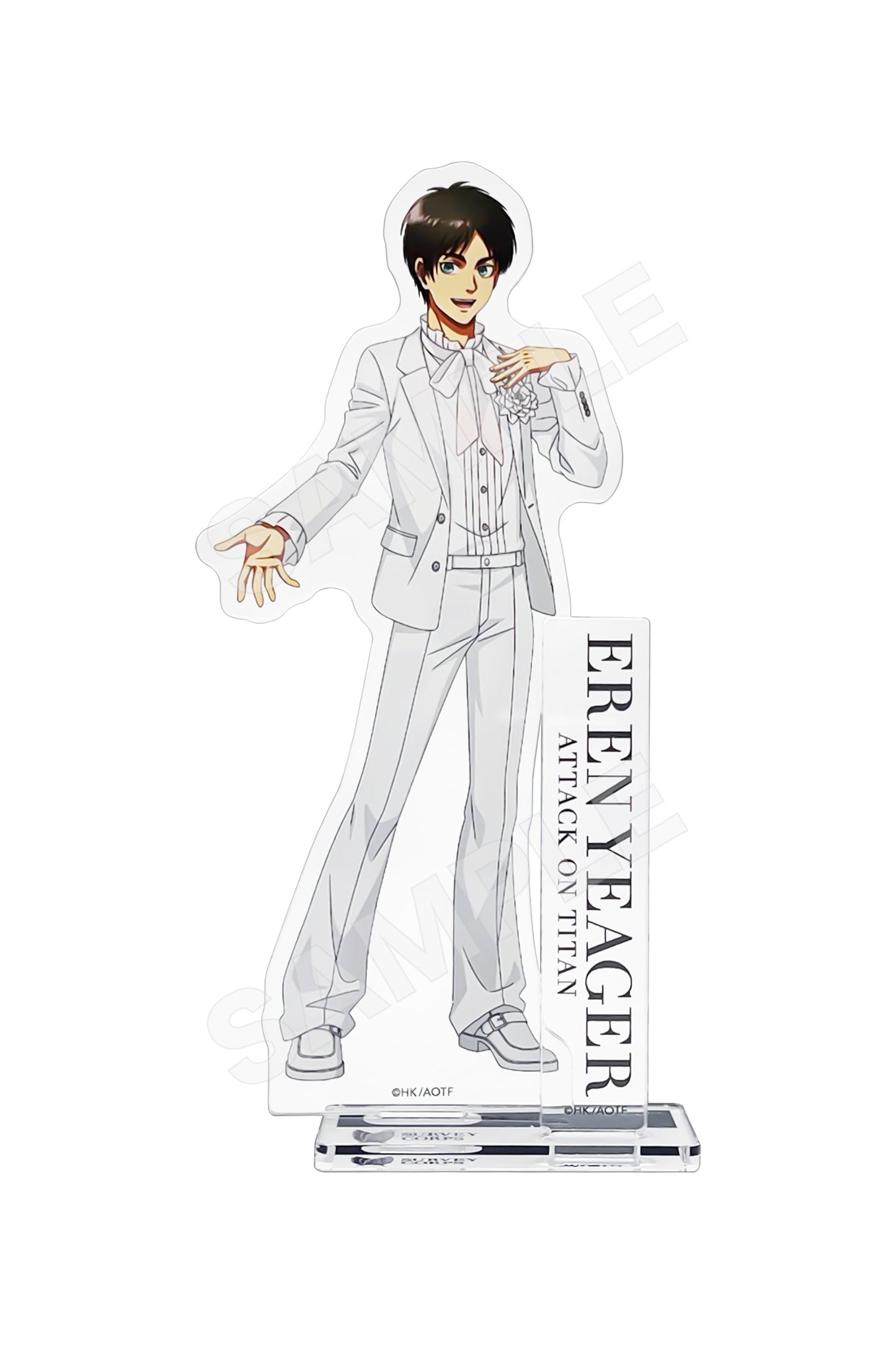 Attack on Titan - Eren, Acrylic Stand 04 (White)