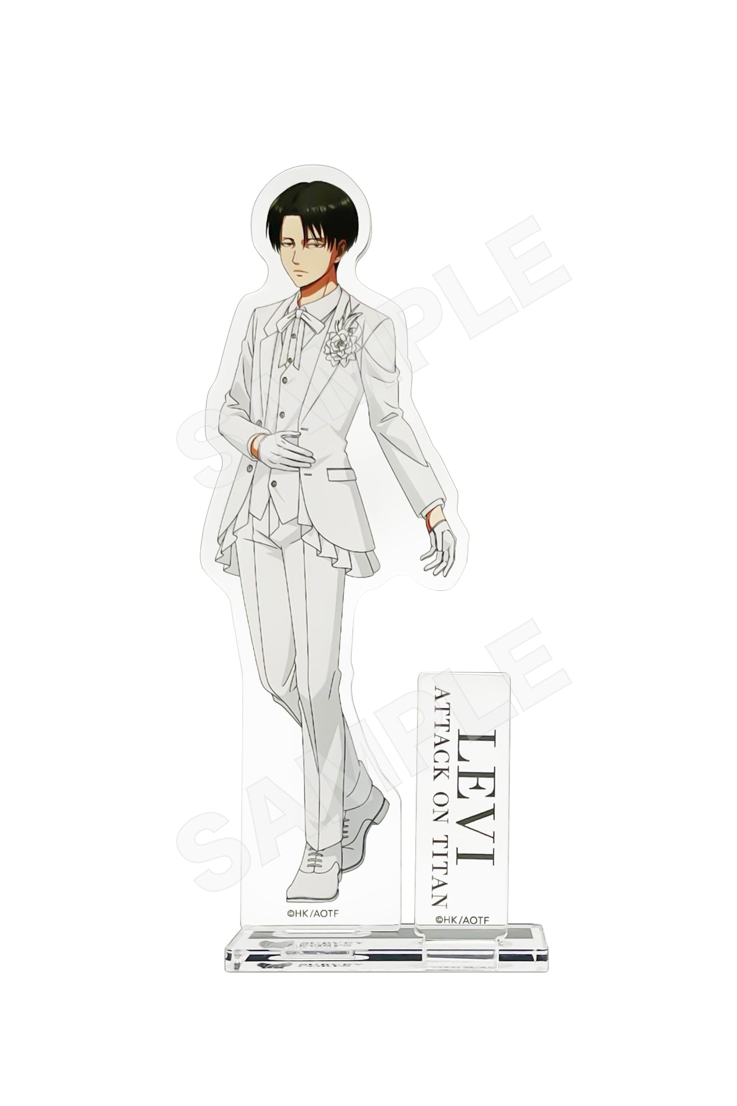 Attack on Titan - Levi, Acrylic Stand 04 (White)