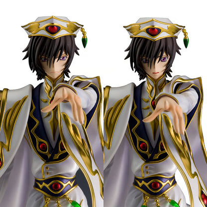 Code Geass - Lelouch Lamperouge & C.C., G.E.M. Set Statue, Britannia Costume PVC 23 cm