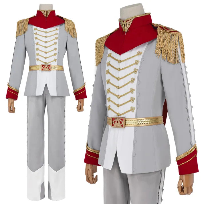 Persona 5 - Crow Prince suit (Akechi Goro) Cosplay, Mask + full costume (Top, Pants, Cape, Belt)