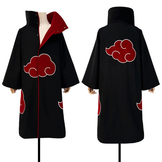 Naruto - Akatsuki Cosplay, Uchiha, Itachi, Sasuke, Pain, Konan, Sasori, Team Cloak Anime Costume Embroidery Hawk