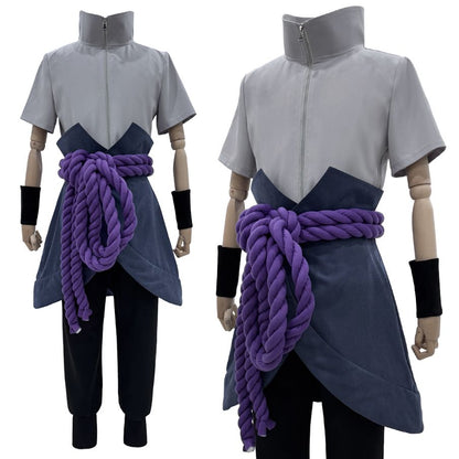 Naruto - Sasuke Uchiha Cosplay, Anime Costum Adult Version Unisex Costume only