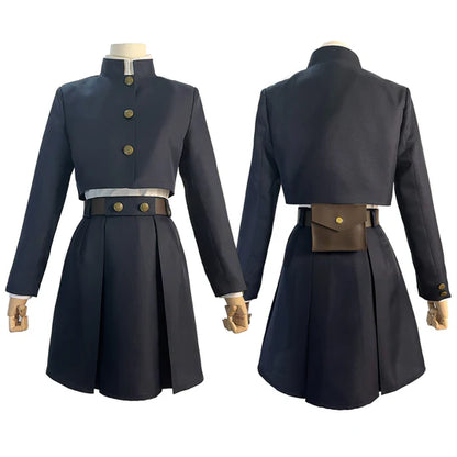 Jujutsu Kaisen - Kugisaki Nobara, Cosplay Costume Jacket Skirt Rose Net Synthetic