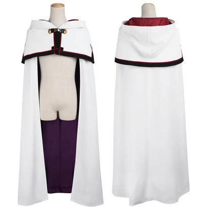 Re:Zero - Julius Juukulius, Cosplay full Outfit (Umhang, Mantel, Hose, Hemd, Schultergurt, Metallketten, Gürtel, Handschuhe)
