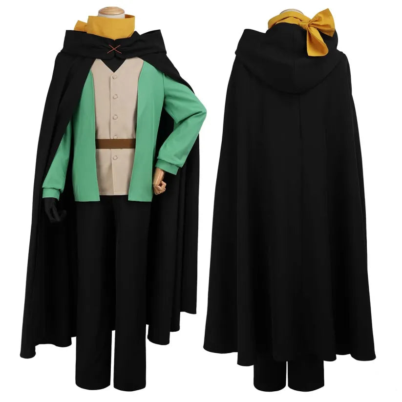 Re:Zero - Natsuki Subaru, Cosplay Season 4 full Outfit (Coat, Cloak, Vest, Gloves, Belt, Scarf, Top, Pants)