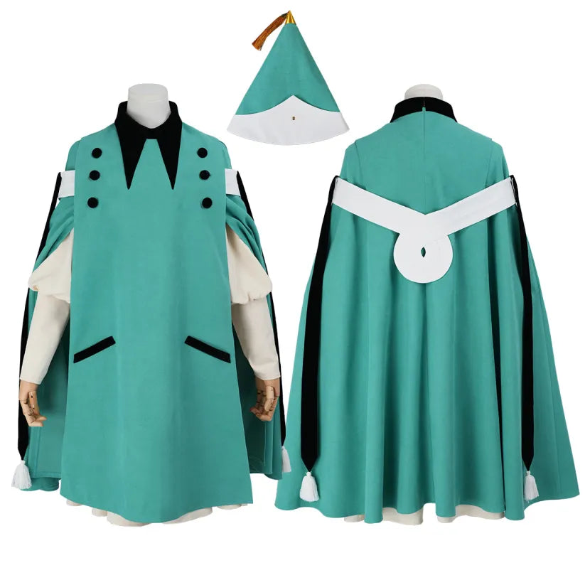 Witch Hat Atelier - Coco, Cosplay Full costume (Cloak, Dress, Hat, Belt)
