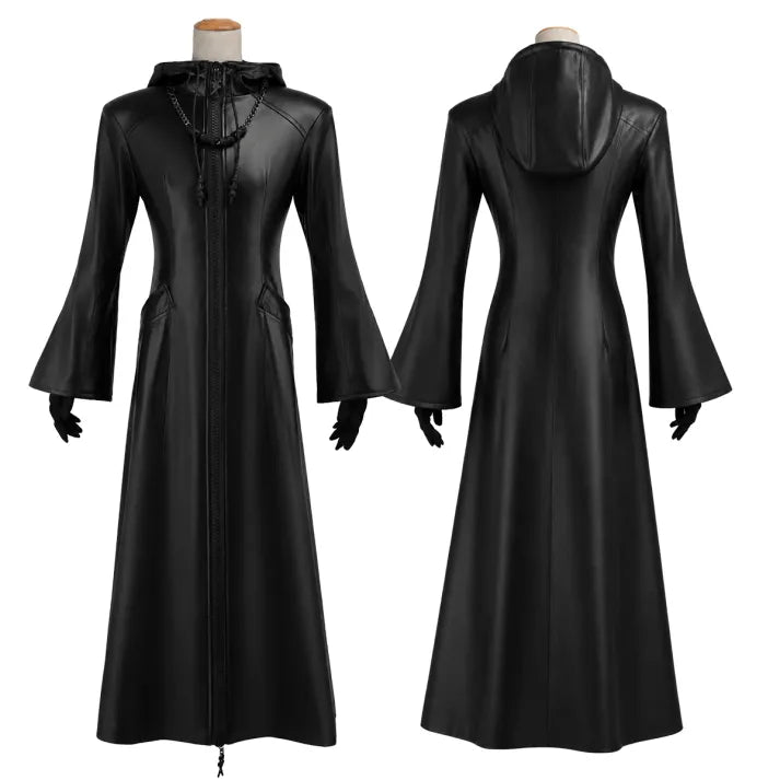 Kingdom Hearts - The Organization XIII Cosplay, full outfit (Halskette, Mantel, Handschuhe)