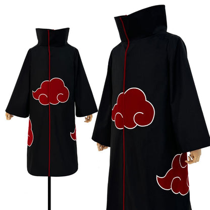 Naruto - Akatsuki Cosplay, Uchiha, Itachi, Sasuke, Pain, Konan, Sasori, Team Cloak Anime Costume Embroidery Hawk