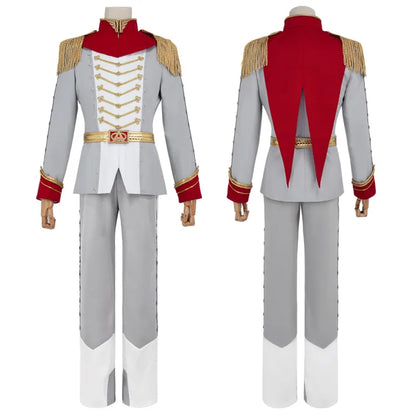 Persona 5 - Crow Prince suit (Akechi Goro) Cosplay, Mask + full costume (Top, Pants, Cape, Belt)