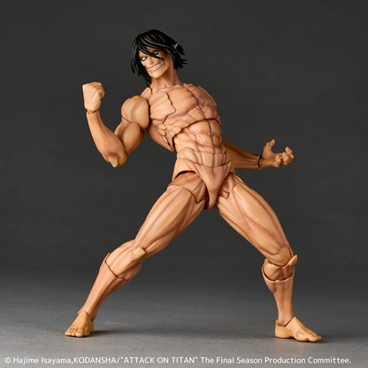 Attack on Titan - Eren Yeager, Titan Ver. Revoltech A.y. Action Figure