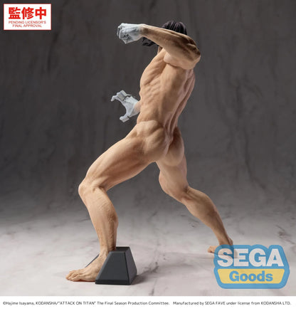 Attack on Titan -  Eren Yeager, Attack Titan Ver. GigantiX PVC Figure 25 cm