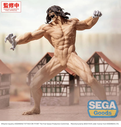 Attack on Titan -  Eren Yeager, Attack Titan Ver. GigantiX PVC Figure 25 cm