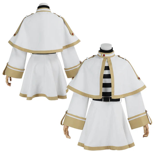 Frieren - Frieren, Cosplay Beyond Journey's End Anime Costume Shawl Cloak Dress with Ears